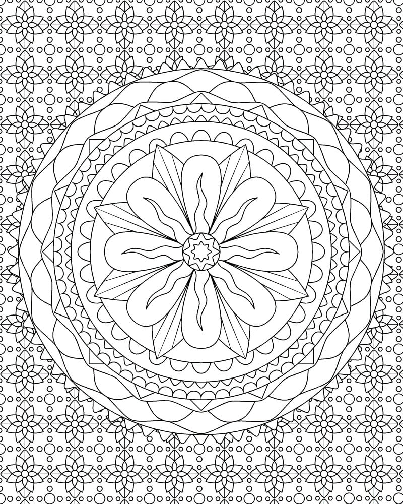 Mandalas Abstraits 73